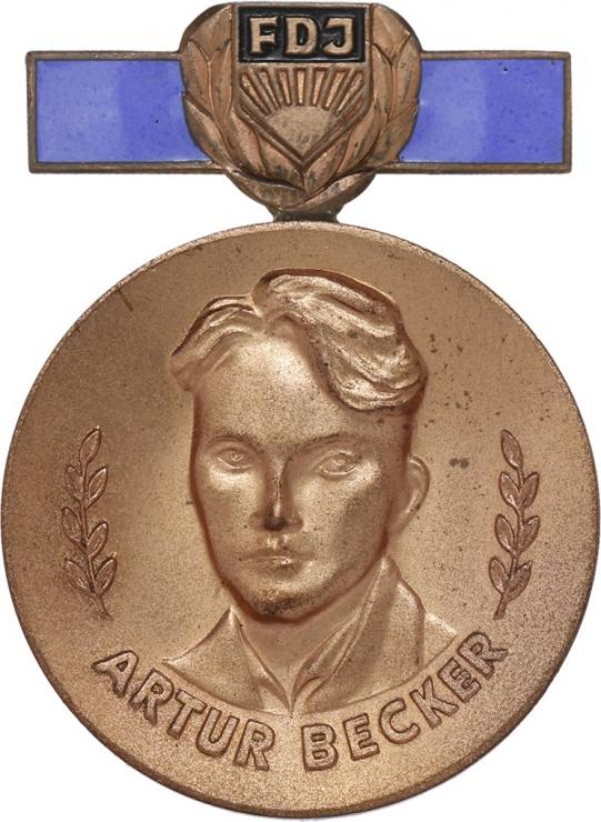 B.2359a Artur-Becker-Medaille der FDJ Bronze 