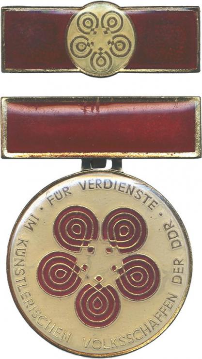B.0257a Medaille für künstlerisches Volksschaffen 