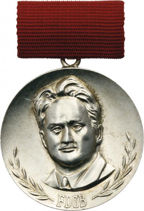 B.2805c Fritz-Heckert-Medaille Silber 