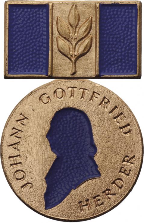 B.2910 Herder-Medaille Bronze (blau) 