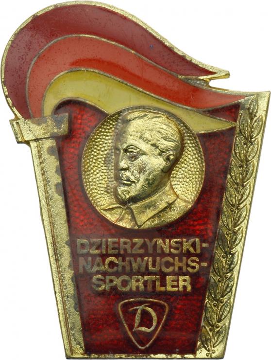 B.4543 Ehrennadel Dzierzynski-Nachwuchs-Sportler 