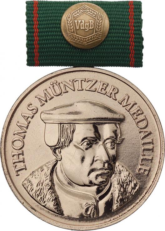 B.4664 Th.-Müntzer-Medaille Bronze 
