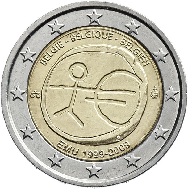 Belgien 2 Euro 2009 WWU 