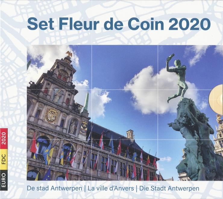 Belgien Euro-KMS 2020 "Fleur de Coin" 