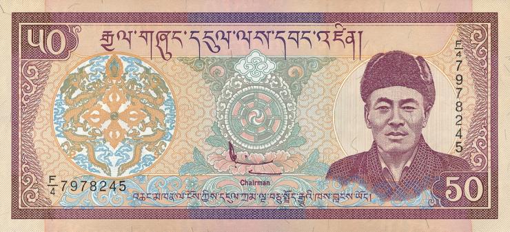 Bhutan P.24 50 Ngultrum (2000) (1) 