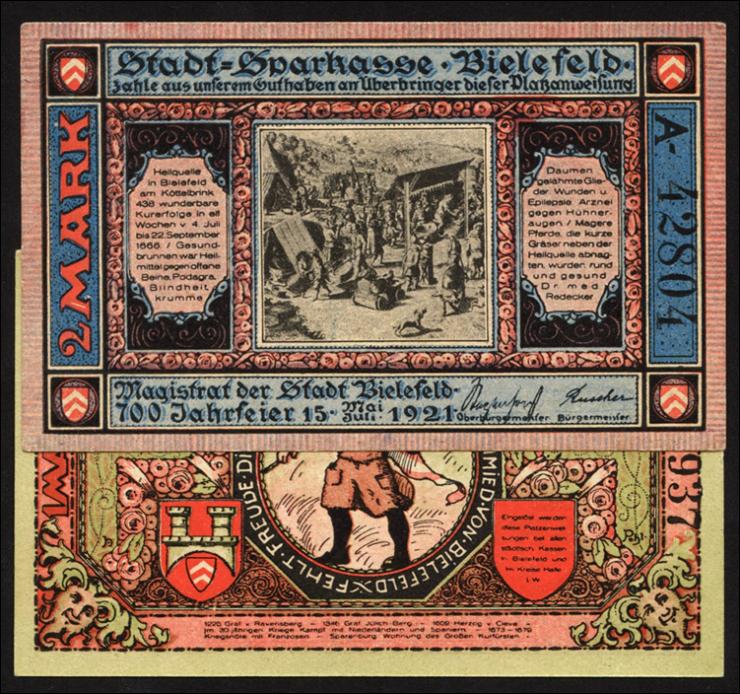 Bielefeld 1-2 Mark 1921 (1) 