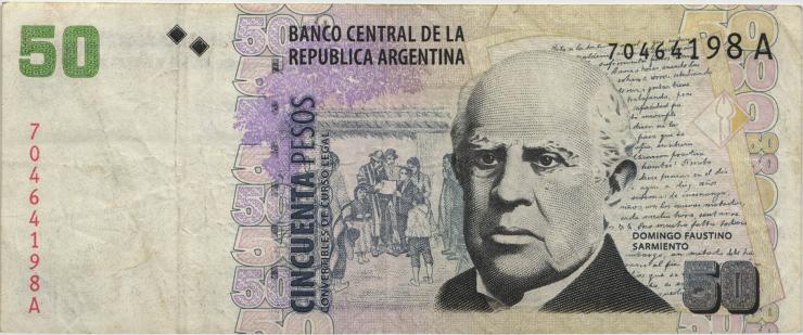 Argentinien / Argentina P.350 50 Pesos (1998-2003) (3) 