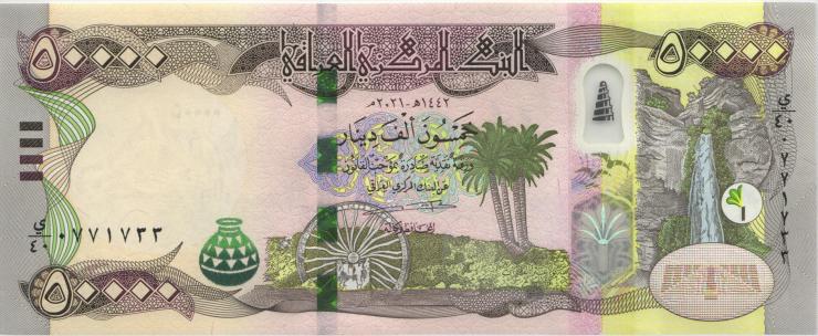 Irak / Iraq P.103c 50.000 Dinars 2021 (1) 