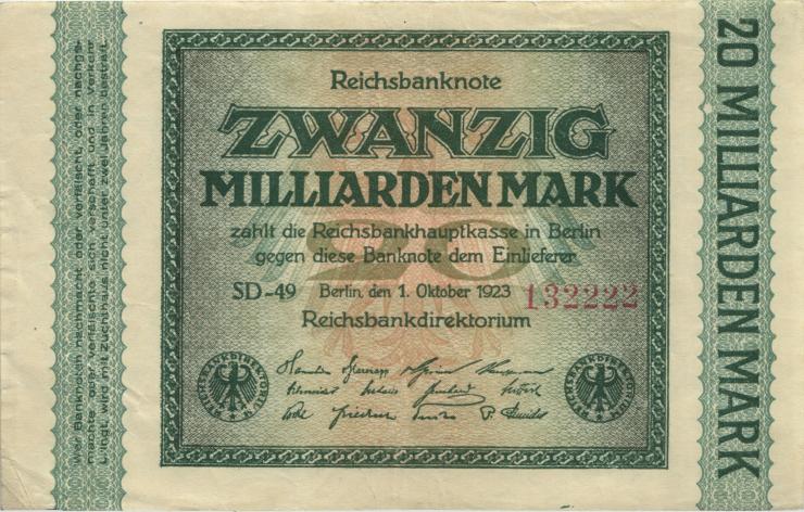 R.115e: 20 Milliarden Mark 1923 (3) 