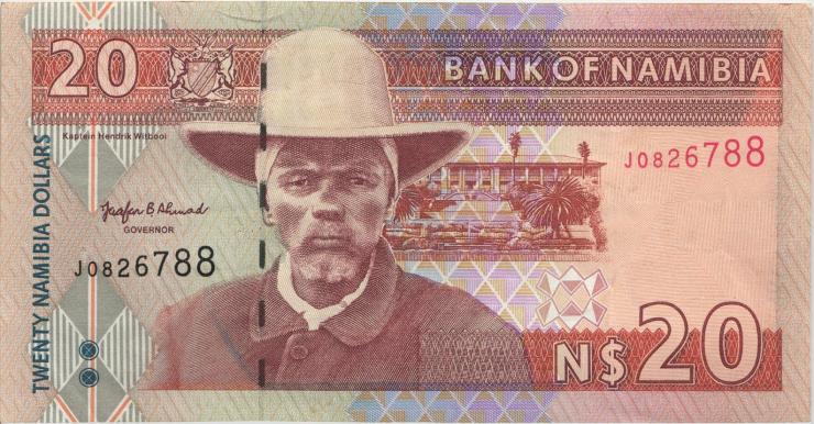 Namibia P.05 20 Dollars (1996) (2) 