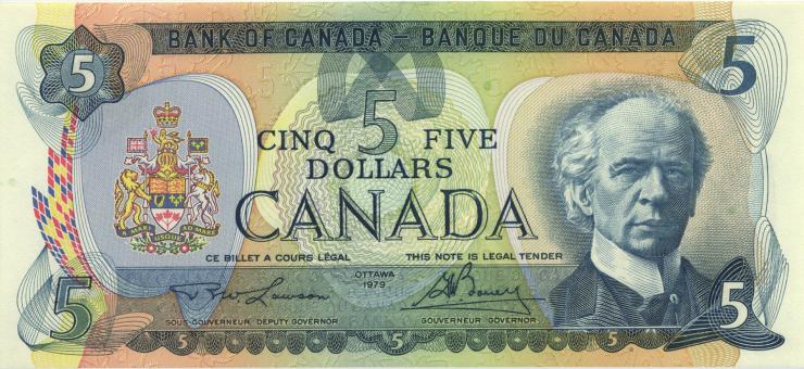 Canada P.092a 5 Dollars 1979 (1) 