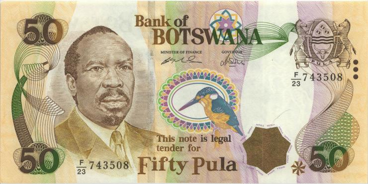 Botswana P.22 50 Pula (2000) (1) 