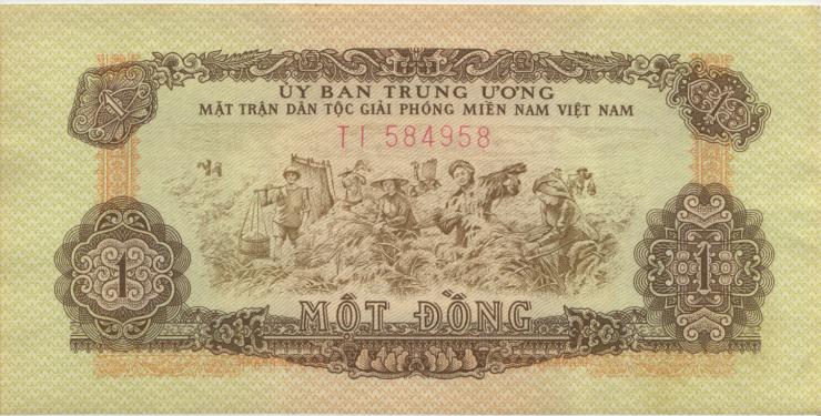 Südvietnam / Viet Nam South P.R4 1 Dong (1963) (1/1-) 