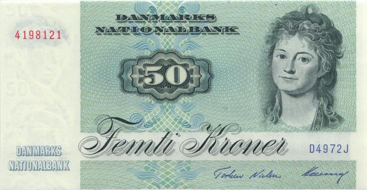 Dänemark / Denmark P.50n 50 Kronen 1997 (1) 