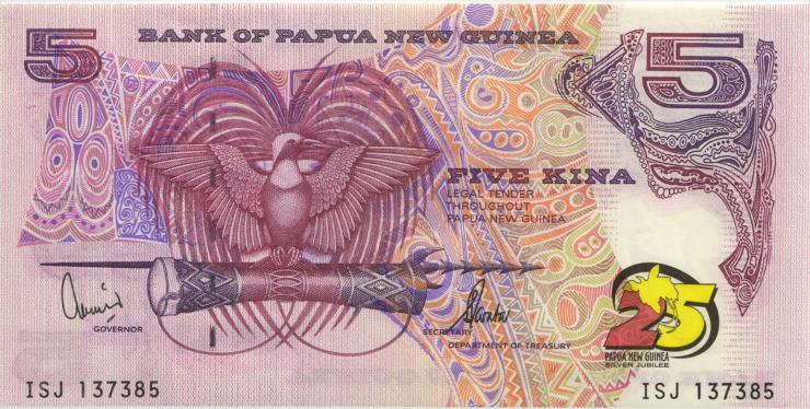 Papua-Neuguinea / Papua New Guinea P.22 10 Kina (2000) Gedenkbanknote (1) 
