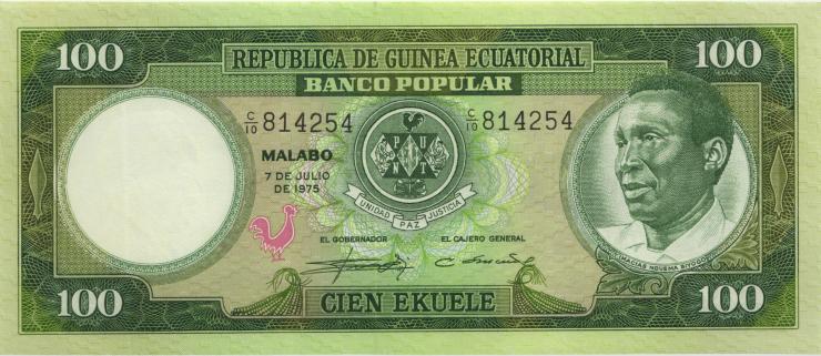 Äquatorial-Guinea P.06 100 Ekuele 1975 (1) 