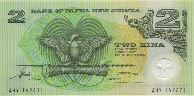 Papua-Neuguinea / Papua New Guinea P.16a 2 Kina (1996) (1) 
