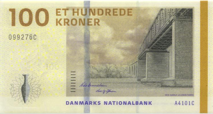 Dänemark / Denmark P.66b 100 Kronen 2010 (1) U.3 