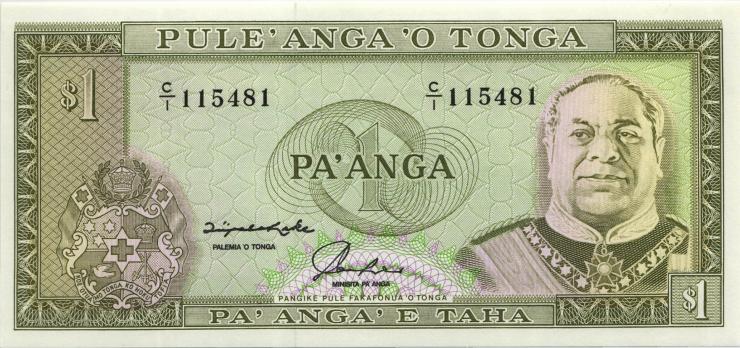 Tonga P.25 1 Pa´anga (1992-95) (1) 