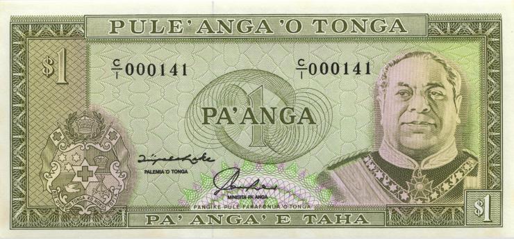 Tonga P.25 1 Pa´anga (1992-95) C/1 000141 (1) 