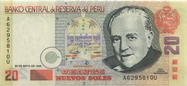 Peru P.170 20 Neue Soles 1999 (1) 