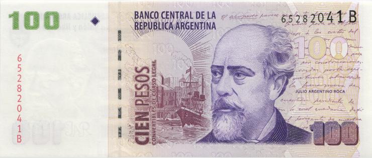 Argentinien / Argentina P.351 100 Pesos (1999-2002) (1) 