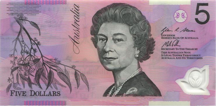 Australien / Australia P.57h 5 Dollars (20)13 Polymer (1) 