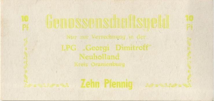 L.094a.19 LPG Neuholland "Georgi Dimitroff" 10 Pfennig (1) 