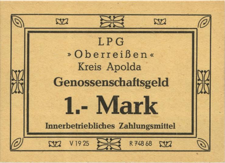 L.103.01 Oberreißen 1 Mark (1) 