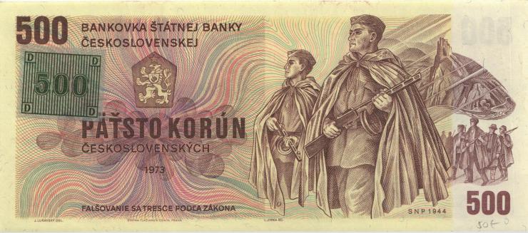 Tschechien / Czech Republic P.02 500 Kronen (1993) U (1) 