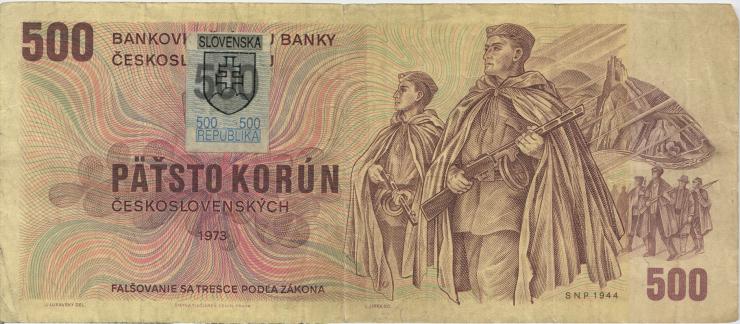 Slowakei / Slovakia P.18 500 Kronen (1993) (3) 