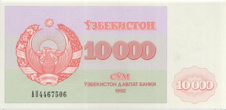 Usbekistan / Uzbekistan P.72a 10.000 Sum 1992 (1) 