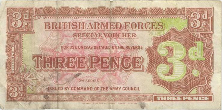 Großbritannien / Great Britain P.M16a 3 Pence (1948) (3) 