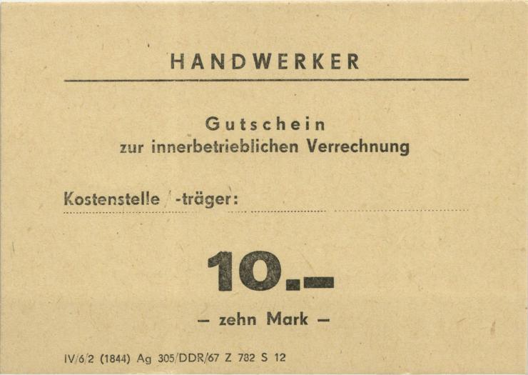 L.V04 LPG Handwerker Gutschein 10 Mark (1) 