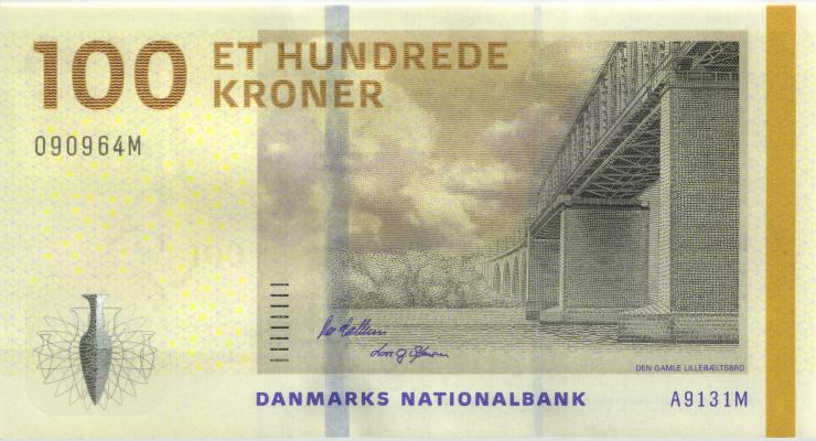 Dänemark / Denmark P.66b 100 Kronen 2013 (1) U.2 