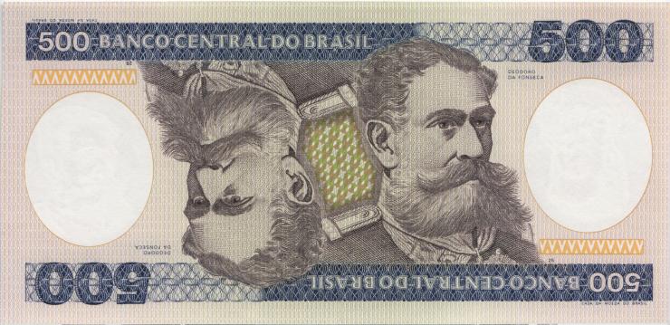 Brasilien / Brazil P.200b 500 Cruzeiros (1981-84) (1) 