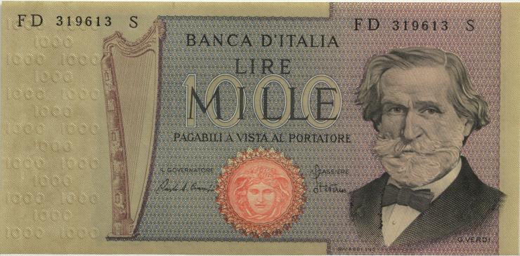 Italien / Italy P.101h 1000 Lire 1981 (1) 