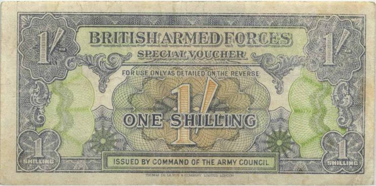 Großbritannien / Great Britain P.M10a 1 Shillings (1946) (3) 