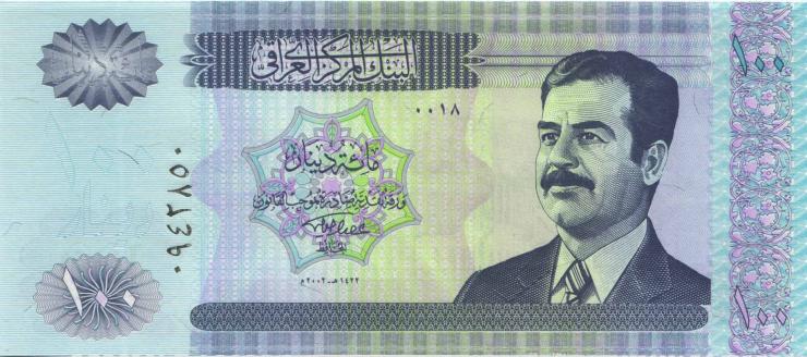 Irak / Iraq P.087 100 Dinars 2002 (1) 