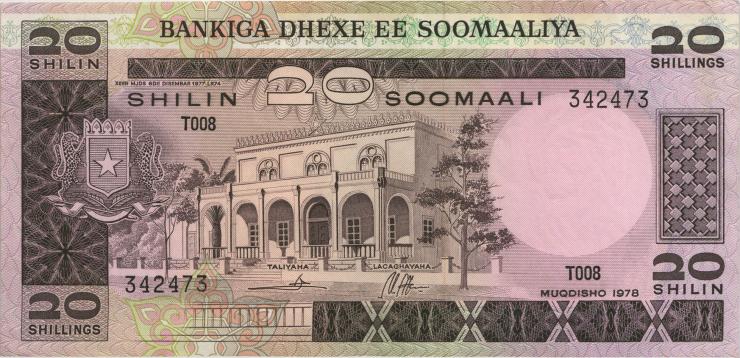 Somalia P.23 20 Shilling 1978 (1) 