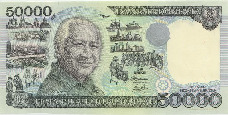 Indonesien / Indonesia P.136a 50.000 Rupien 1995 (1) 