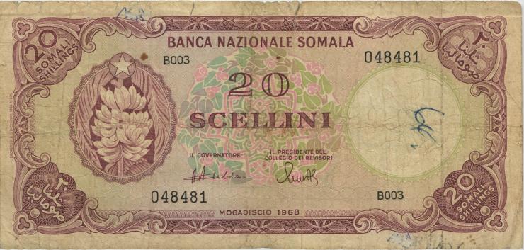 Somalia P.07 20 Scellini 1968 (4) 