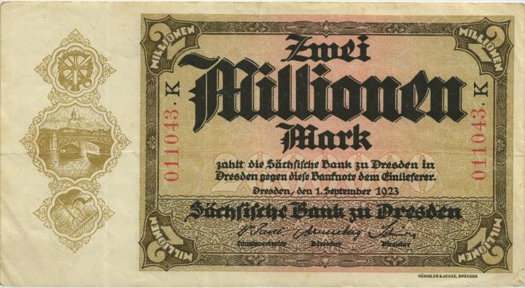R-SAX 20: 2 Millionen Mark 1923 (3) 