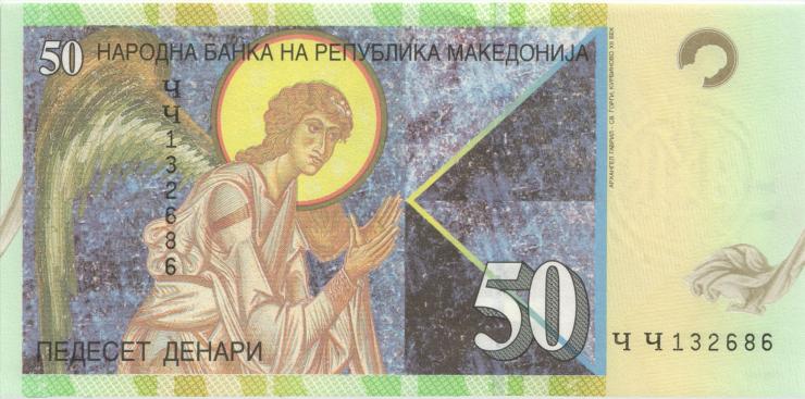 Mazedonien / Macedonia P.15d 50 Denari 2003 (1) 