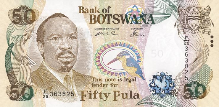 Botswana P.28 50 Pula 2005 (1) 