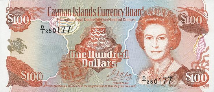 Cayman-Inseln P.20 100 Dollars 1996 (1) 