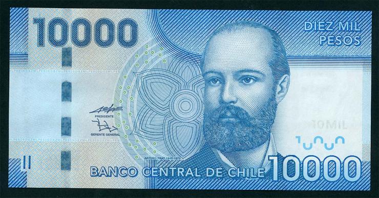 Chile P.164b 10000 Pesos 2011  (1) 