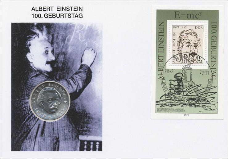 D-008.b • 100.Geburtstag Albert Einstein 2.Auflage 