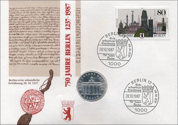 D-050 • 750 Jahre Berlin 1237-1987 