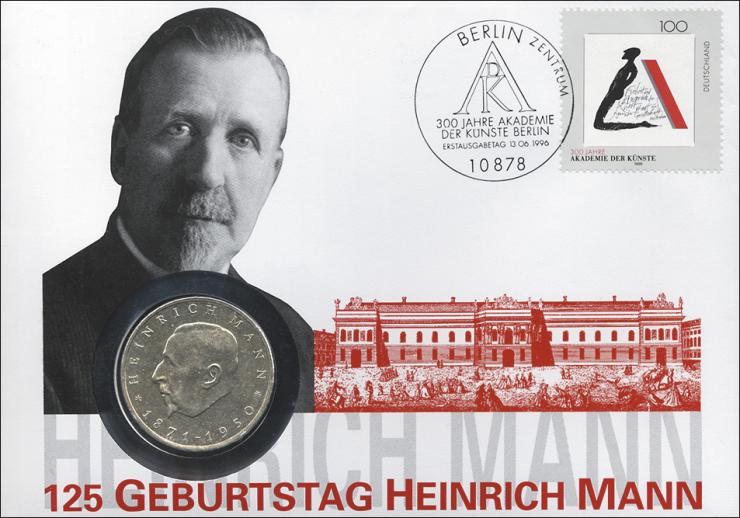 D-254 • Heinrich Mann - 125. Geburtstag 